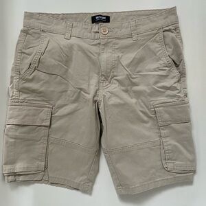 Light Beige Cargo Shorts